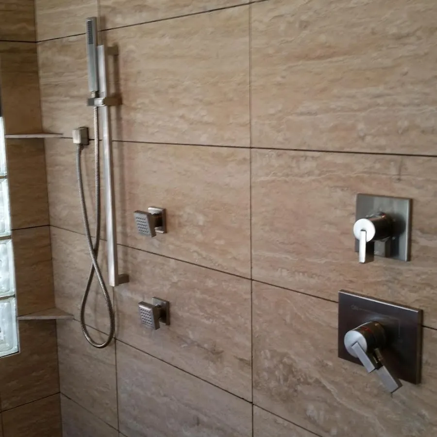 Shower fixture installation for Water Heater Installation in Highwood